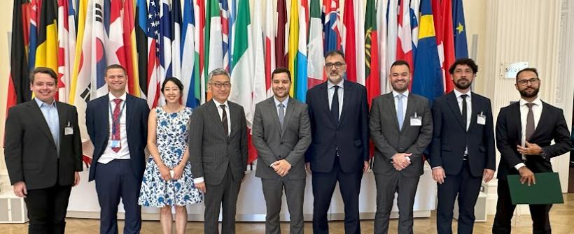 Vice-governador é recebido na sede da OCDE, em Paris, para primeira reunião de trabalho sobre o Guanabara Azul