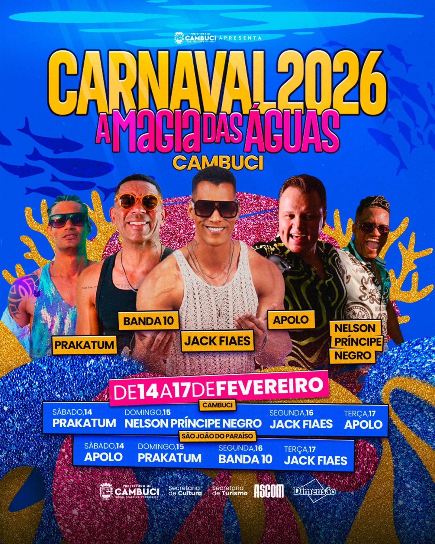 Carnaval 2026 – A Magia das Águas