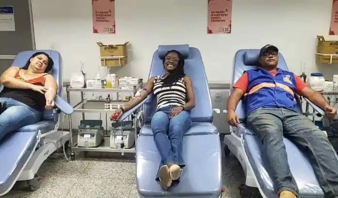 Em homenagem ao ‘Dia do Servidor Público’, funcionários da Agricultura de Itaperuna doam sangue