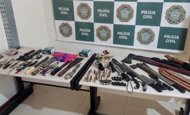 Homem é preso por manter companheira em cárcere privado e por posse ilegal de armas em Natividade